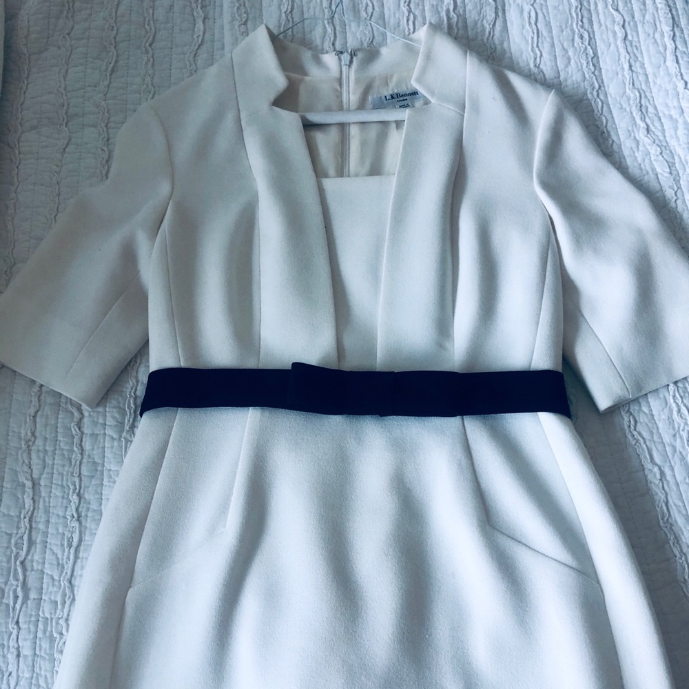 Beautiful white LK Bennet Dress
